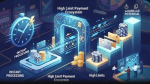 Современная схема платежной экосистемы с высокими лимитами для VIP-игроков казино Triple Eight Payday